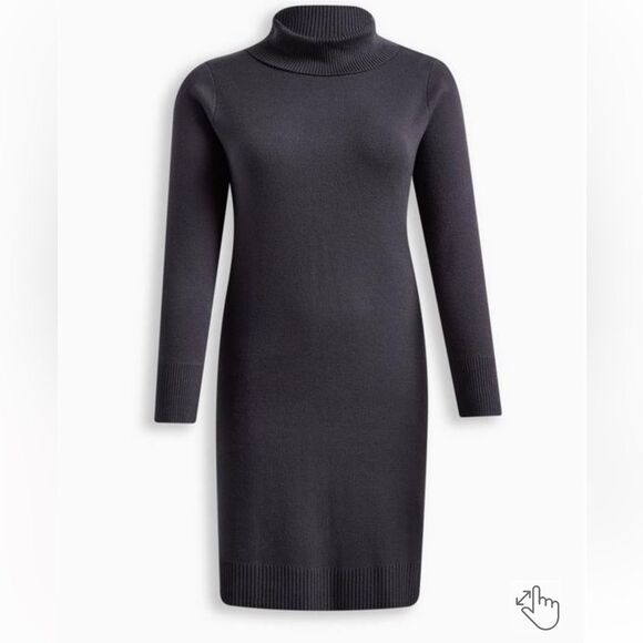 Torrid - At The Knee Ultra Soft Sweater Dress - Picture 5 of 6